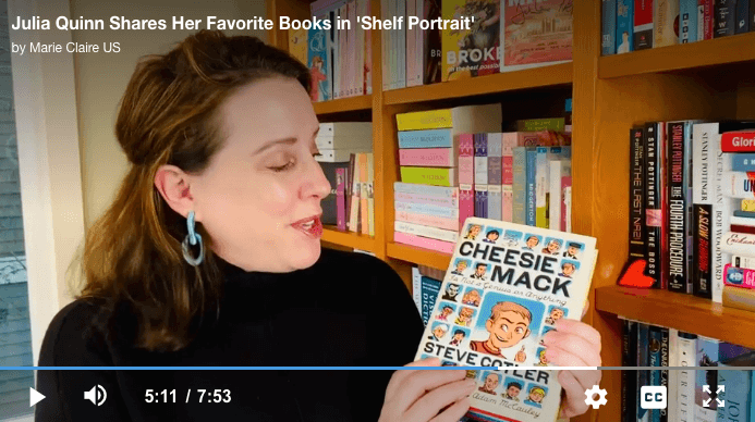 Julia Quinn shares her favorite books in 'Shelf Portrait'