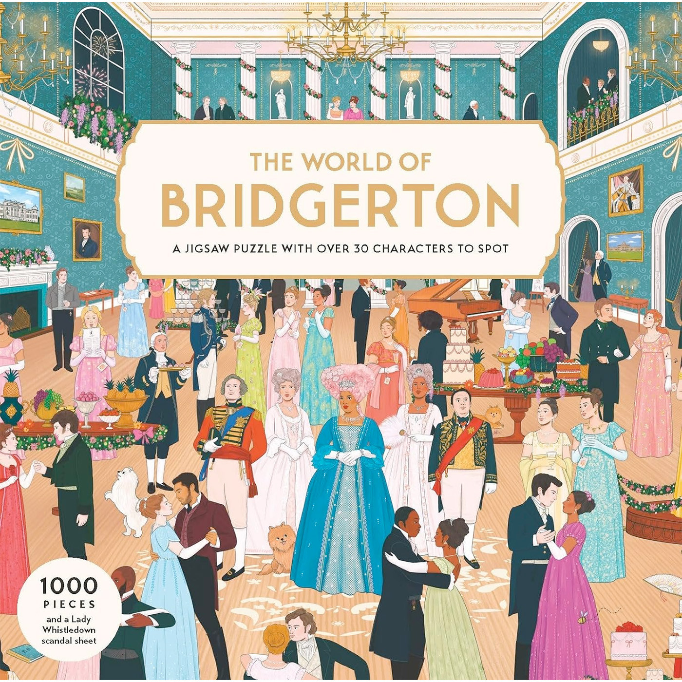 The World of Bridgerton: a jigsaw puzzle with over 30 characters to spot