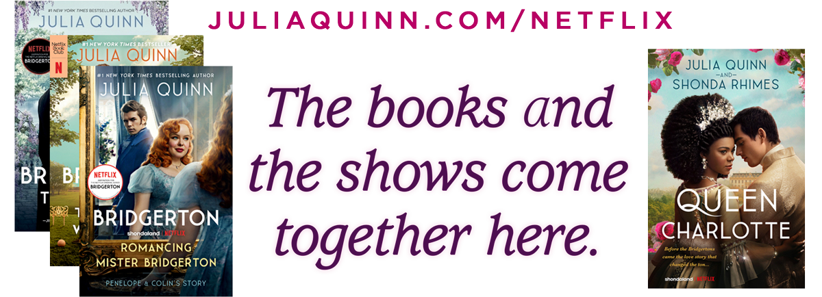 The books and the shows come together here.